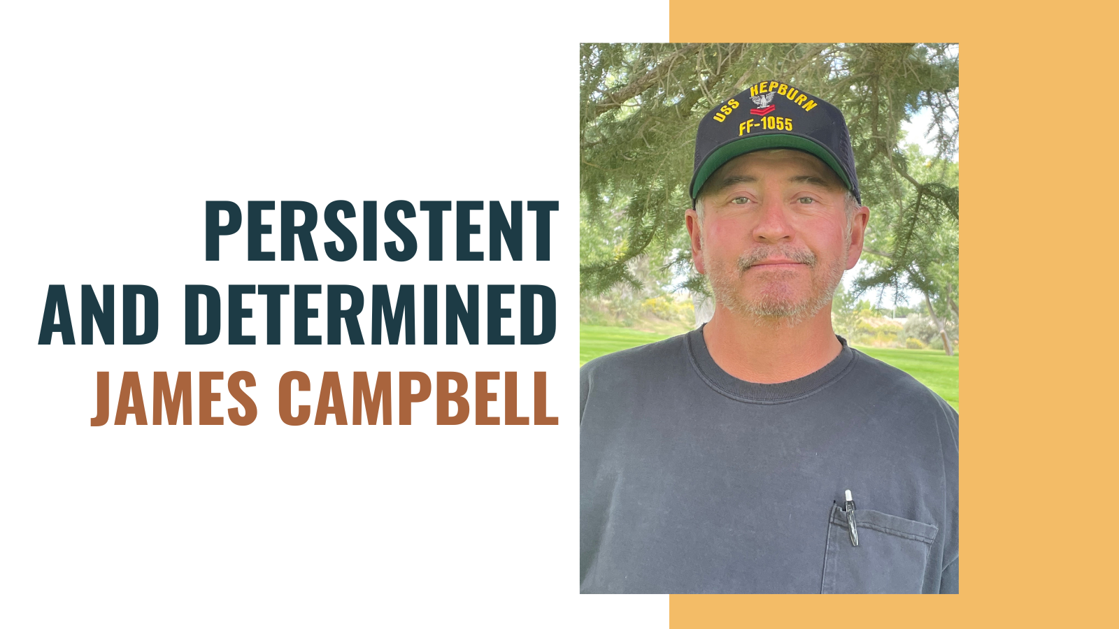 James Cambell - Persistent and Determined
