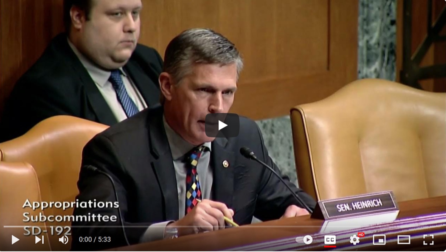 Hearing questioning Commerce Sec