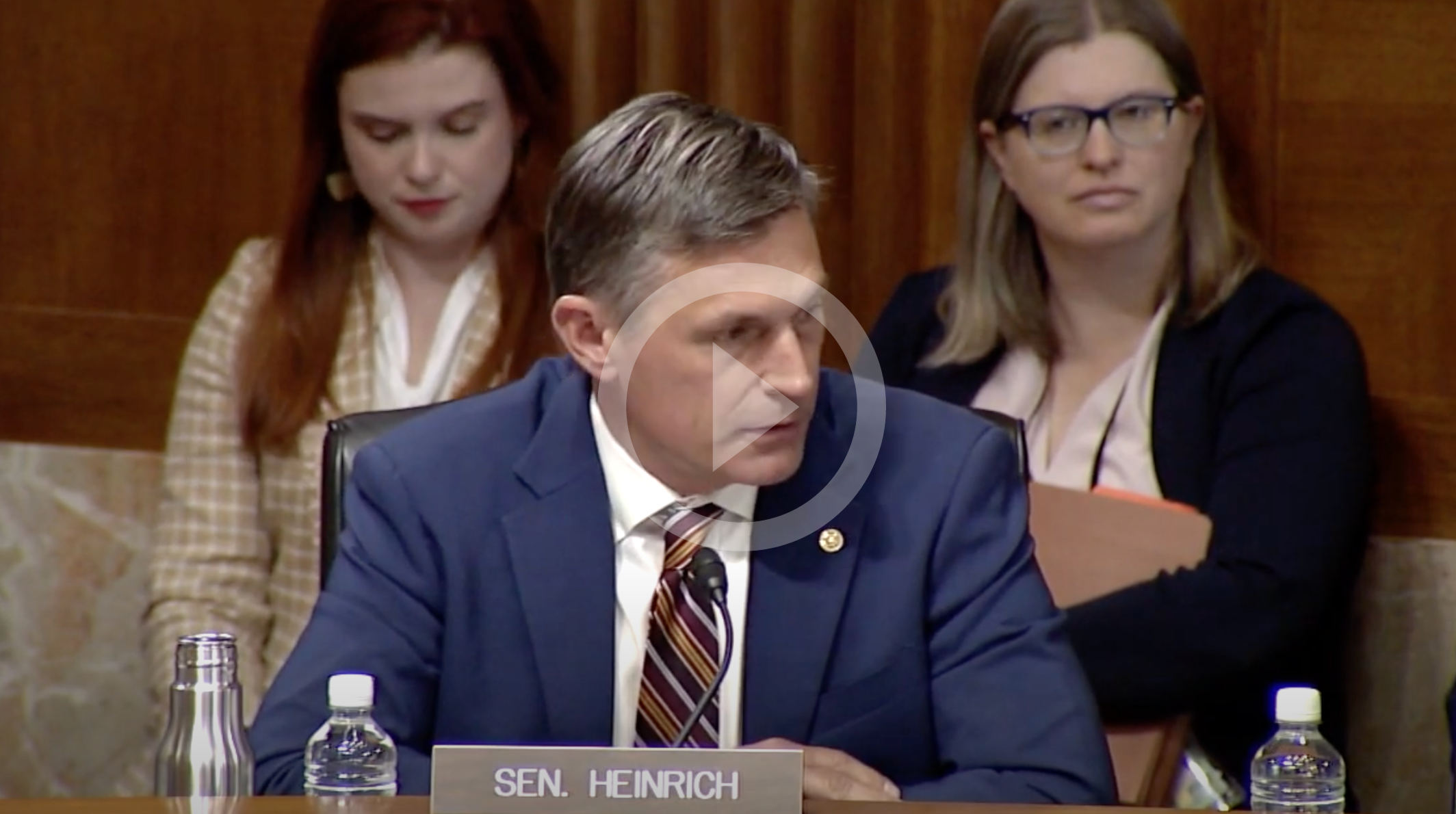 Heinrich Delivers Remarks for Legislation To Protect Pecos Watershed During Key Hearing