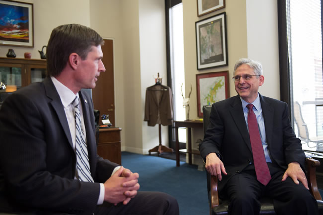 Heinrich Meets with Judge Garland